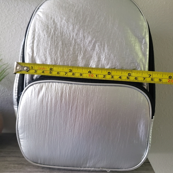 Silver Mini Backpack - Picture 4 of 4